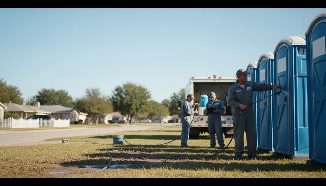 Long-Term Portable Toilet Rental in Garber, IA near me